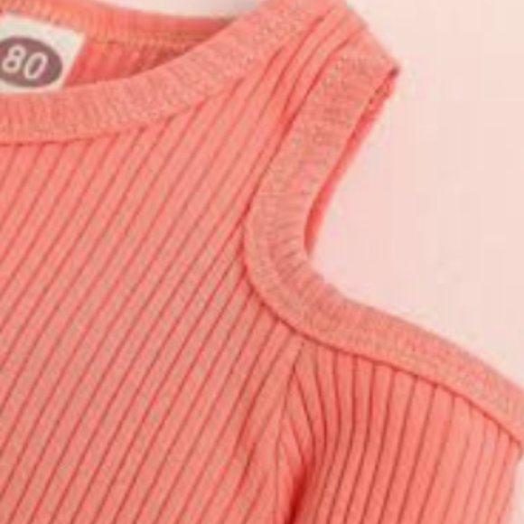 Girls Cold Shoulder Long Sleeve, 2Y - Picture 6 of 6